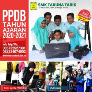 PPDB SMK TARUNA TARIK 2020