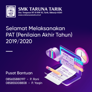 Poster PAT 2019/2020 SMK Taruna Tarik